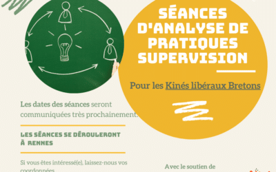 Vous souhaitez partager & prendre du recul sur votre métier de kinésithérapeute et vos pratiques ?